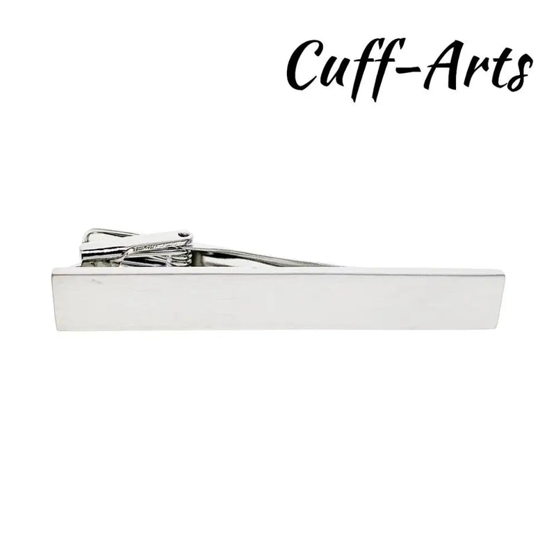 Metal Tone Bar Clasp Style Tie Clip for Men
