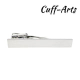 Metal Tone Bar Clasp Style Tie Clip for Men