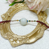 Garnet Tourmaline Bracelet with Safe Clasp
