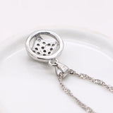 Geometric Pendant Necklace 925 Sterling Silver Choker Fine Jewelry