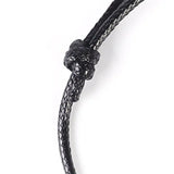 Adjustable Rope Lucky Anklet Bracelet Foot Jewelry 2PCs