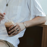 Geometric Trends Glossy Bracelets, Men's Women's Jewelry
