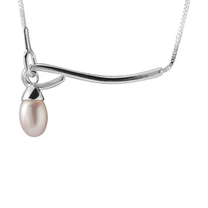 925 Sterling Silver Tassel Sweater Chain Necklace for Women
