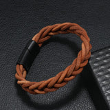 Stylish Leather Rope Bracelet for Men