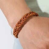 Stylish Leather Rope Bracelet for Men