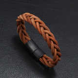 Stylish Leather Rope Bracelet for Men