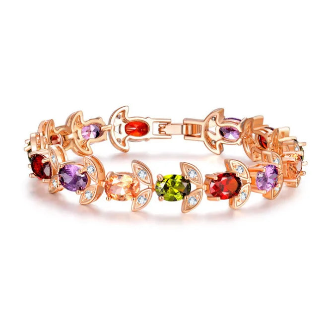 Candy Tourmaline Bracelet Hand Jewelry Couple Bracelets Women