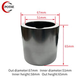 Graphite Crucible Cup Melting Machine for Silver