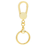 Heart Bag Holder Fabric Charm Key Ring 925 Silver Beads