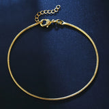 Bohemian Snake Bone Chain Anklet