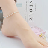 Bohemian Snake Bone Chain Anklet
