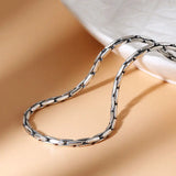 Snake Bone Chain Men's Necklace Personality Wild Bamboo Chain Retro