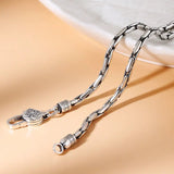 Snake Bone Chain Men's Necklace Personality Wild Bamboo Chain Retro