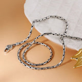 Snake Bone Chain Men's Necklace Personality Wild Bamboo Chain Retro