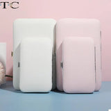 Snap Button Jewelry Storage Box Earring Collection Portable Mini Display
