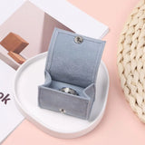 Velvet Jewelry Pouch Snap Earring Bag