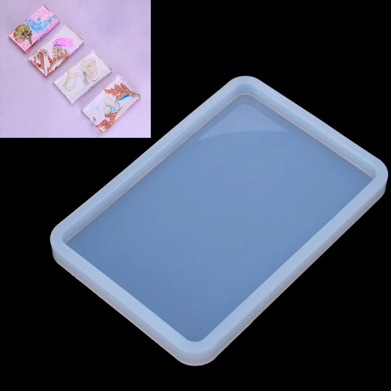 Soft Pottery Base Mudboard Mold Silicone Jewelry Making Mould DIY Resin Drop