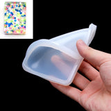 Soft Pottery Base Mudboard Mold Silicone Jewelry Making Mould DIY Resin Drop