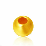 Pure 24Kt Yellow Pendant Smooth Bead Pendant
