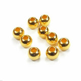 Pure 24Kt Yellow Pendant Smooth Bead Pendant