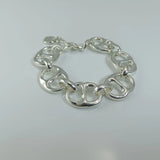 925 Silver Infinity Chain Bracelet Gift