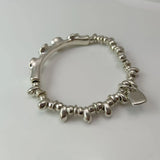 925 Silver Crystal Zircon Bracelet - Holiday Jewelry
