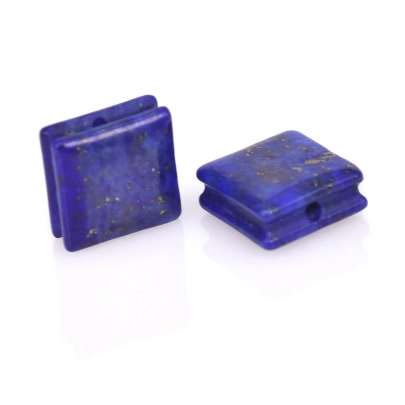 10mm Lapis Lazuli Cabochons Natural Stone Beads for Bracelets