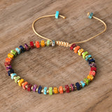 Imeprial Stone 7 Chakra Bracelet for Healing Energy Yoga