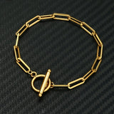 Stainless Steel Ball Beads Cuff Bracelet Silver Link Chain Jewelry Set
