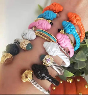 Stainless Steel Women's Bracelet European American Jewelry