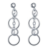 Stainless Steel Ear Plugs Tunnels Stretchers Piercing Jewelry 2PCS