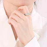 Heart Rings For Women Gold/Silver/Rose Gold Mini Bands Jewelry