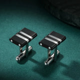 Stainless Steel Men's Cufflinks Business Banquet French Cuff Links
