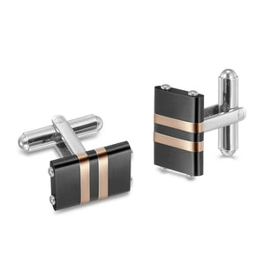 Stainless Steel Men's Cufflinks Business Banquet French Cuff Links