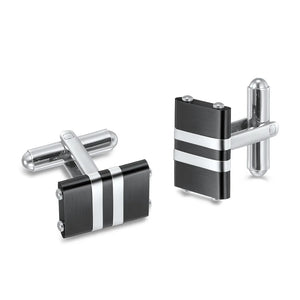 Stainless Steel Men's Cufflinks Business Banquet French Cuff Links