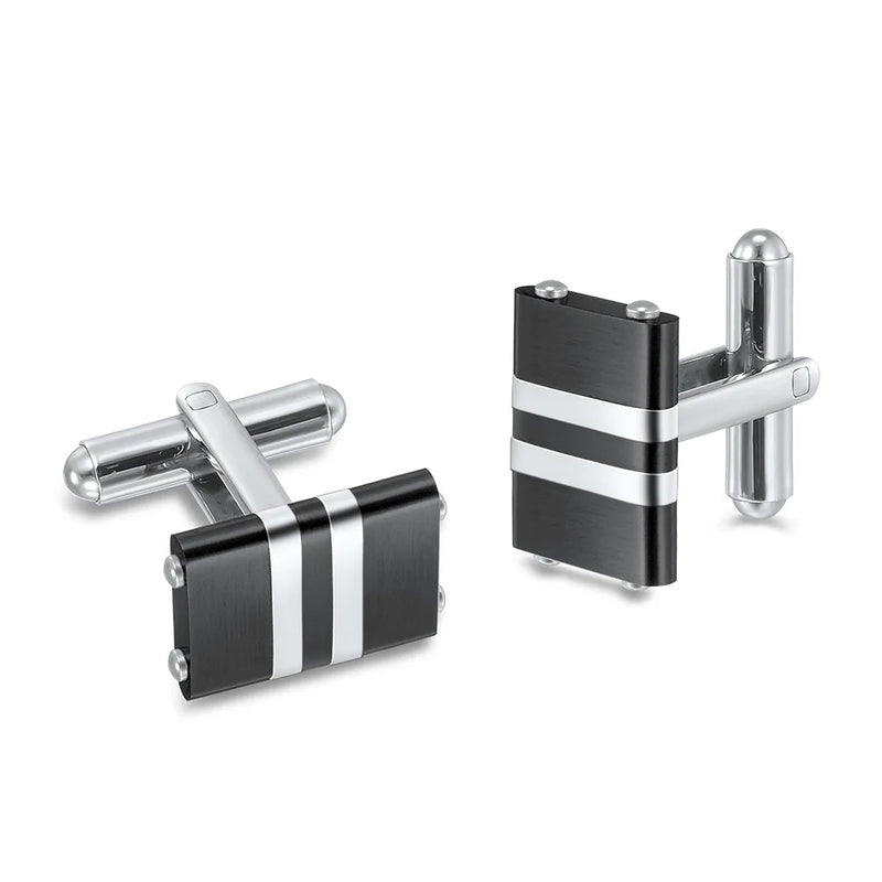 Stainless Steel Men's Cufflinks Business Banquet French Cuff Links