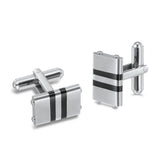 Stainless Steel Men's Cufflinks Business Banquet French Cuff Links