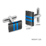 Stainless Steel Men's Cufflinks Business Banquet French Cuff Links