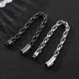 Stainless Steel Twist Chain Bracelet Men's Hand Accessories