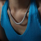 Stainless Steel Women'S Necklace Blade Chain Hip Hop Jewelry