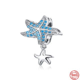 Starfish Snowflakes Lemon Milk Deer Charm Beads for Bracelet DIY Jewelry