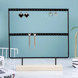 Steel Stand for Earrings Pendants Bracelets Jewelry Display Stud Earrings Holder