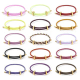 Adjustable Steel Wire Rope Bracelet Couple Jewelry