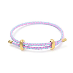 Adjustable Steel Wire Rope Bracelet Couple Jewelry