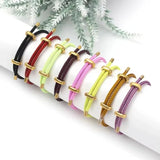 Adjustable Steel Wire Rope Bracelet Couple Jewelry
