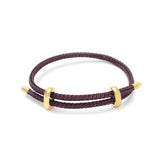 Adjustable Steel Wire Rope Bracelet Couple Jewelry