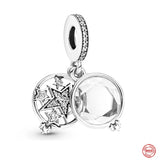 Sterling Silver Galaxy Series Stars Pendant