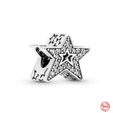 Sterling Silver Galaxy Series Stars Pendant