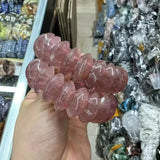 Strawberry Quartz Stone Bracelet
