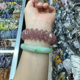 Strawberry Quartz Stone Bracelet